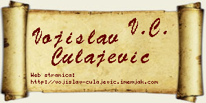 Vojislav Čulajević vizit kartica
